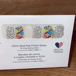 “Totally Rad” Color Street DIY Manicure, Retro, 100% Nail Polish Strips